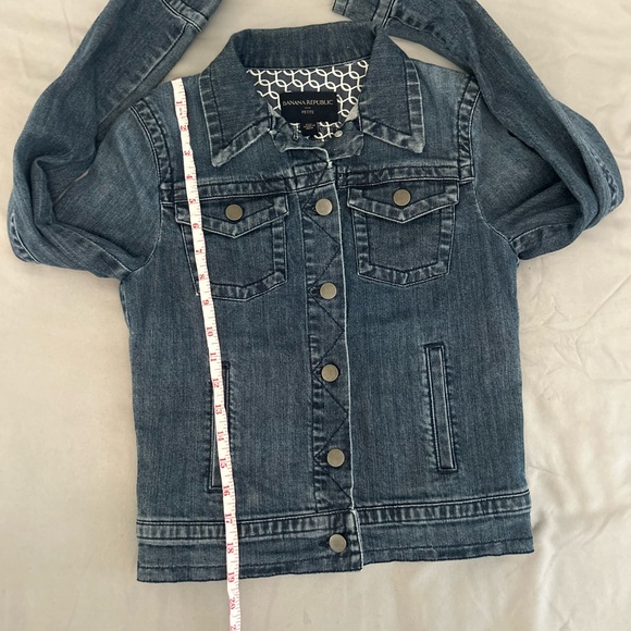 Banana Republic - Women Petite Demin Jacket - Picture 12 of 13